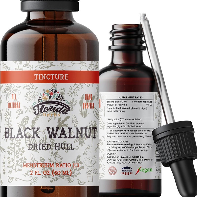 Florida Herbs Black Walnut Tincture - Image 1